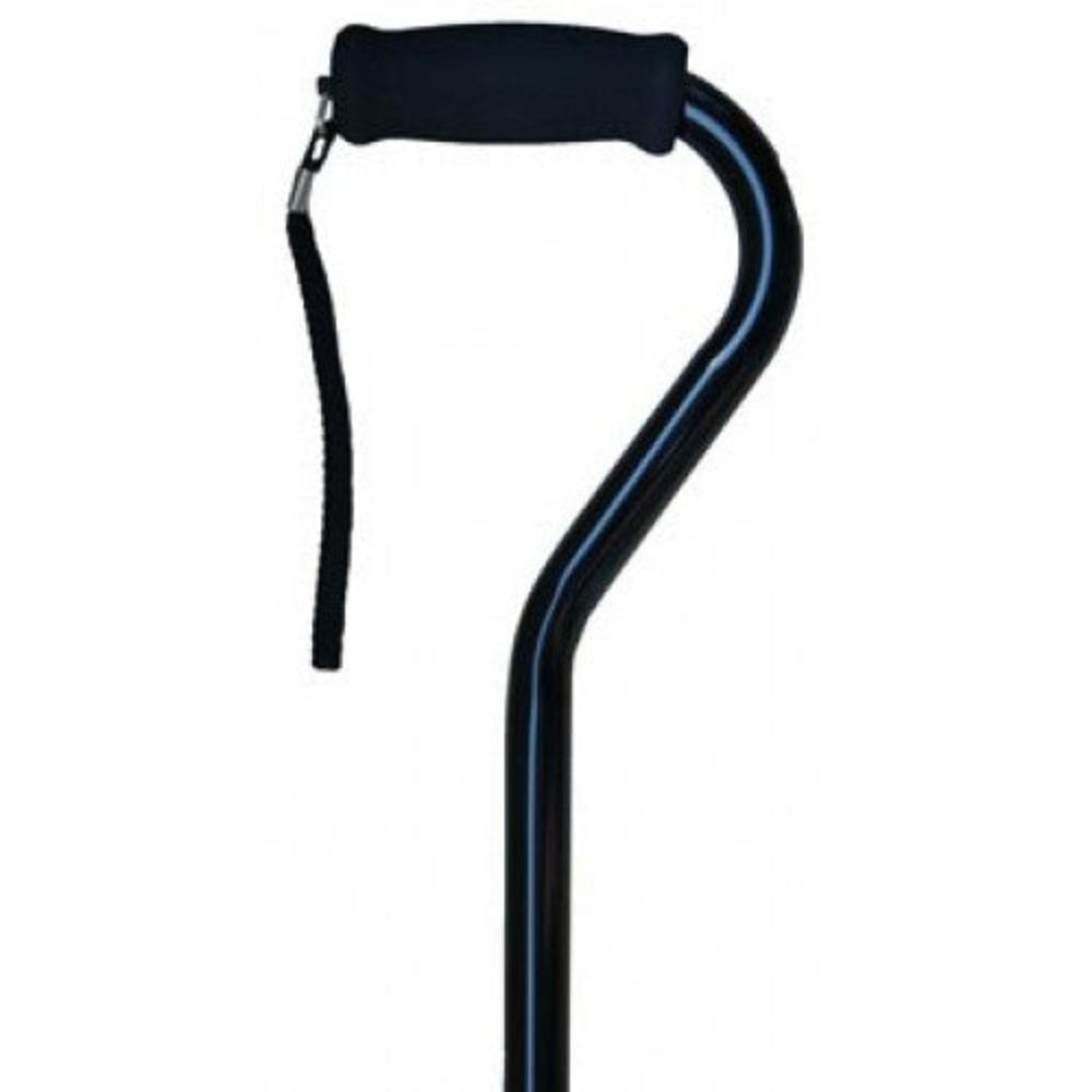 black swan neck aluminium walking stick