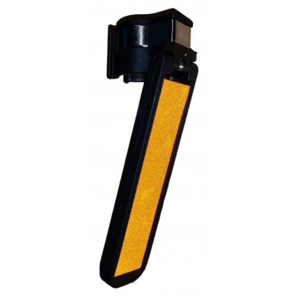 cane holder with reflector front