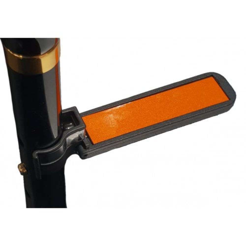 cane holder with reflector up