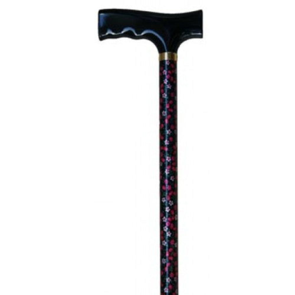 fluro dasisy non folding aluminium walking stick