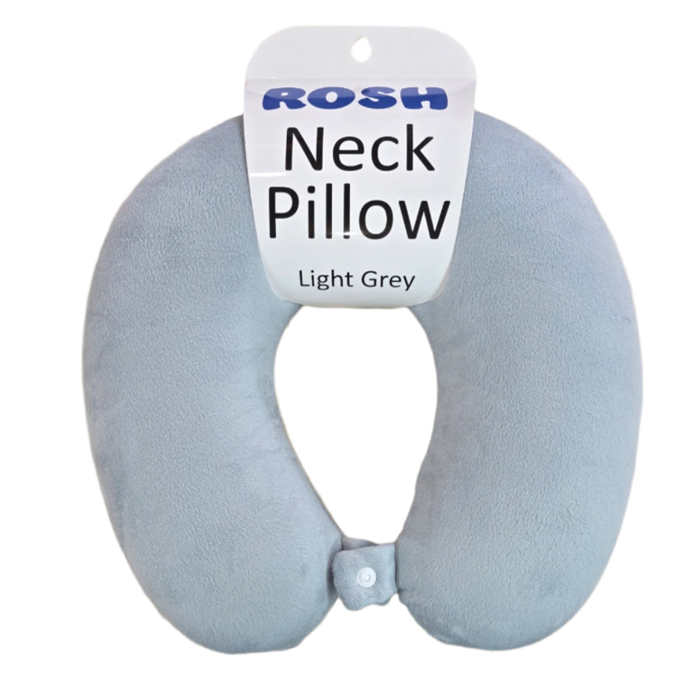 neck pillow light grey