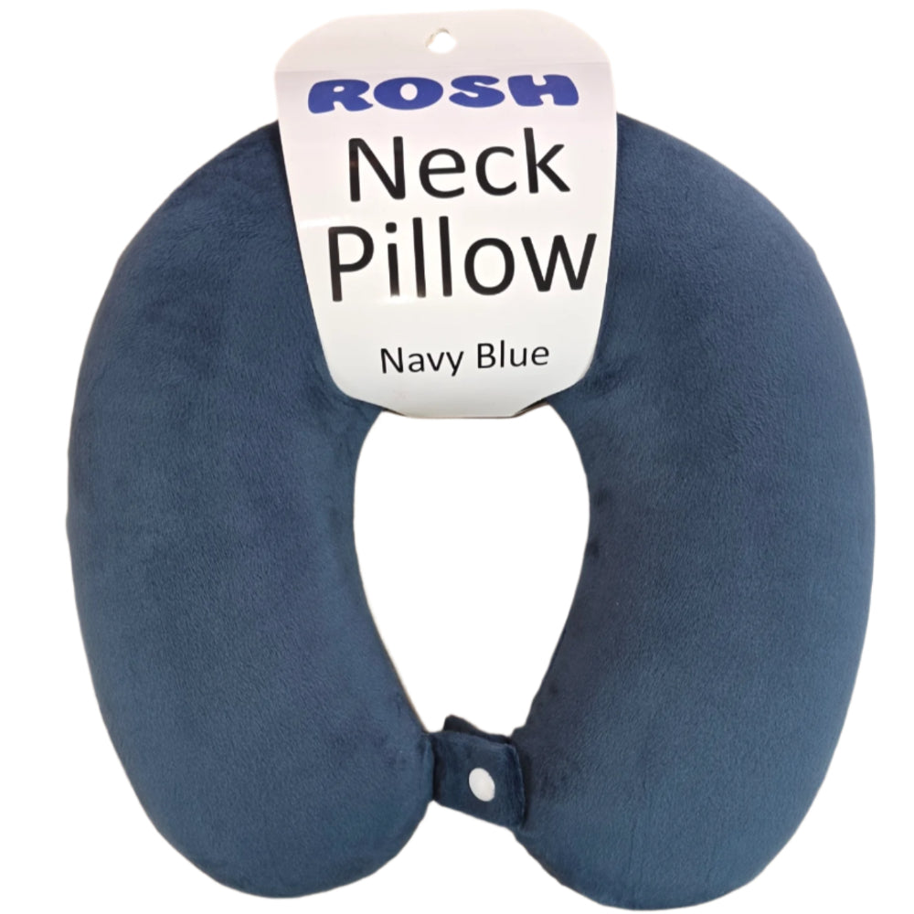 neck pillow navy blue