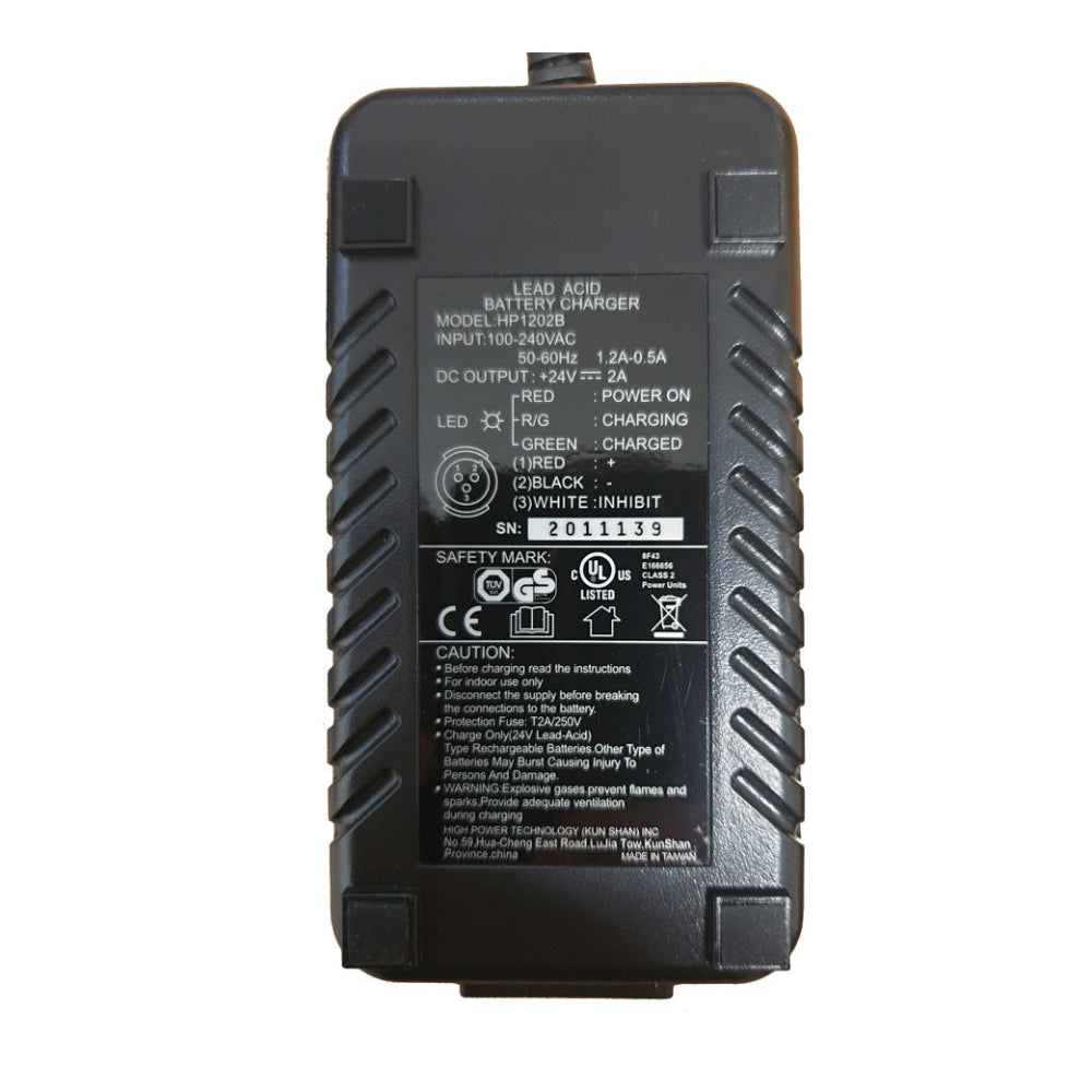 2 amp charger specifications