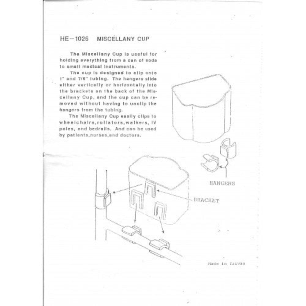 cup holder info