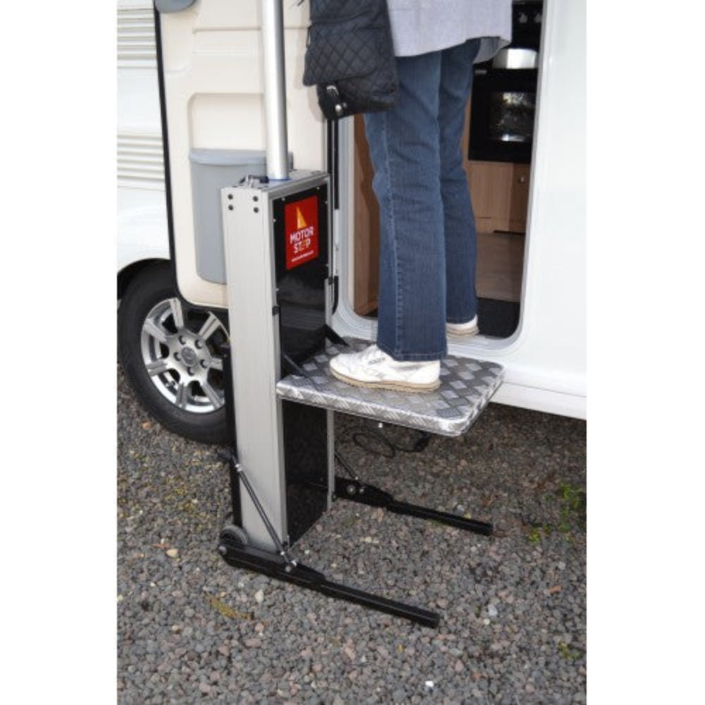motorstep platform up with person