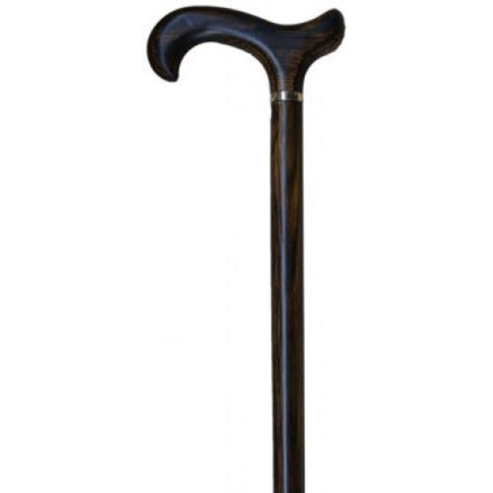 oak with brass collar gastrock cane