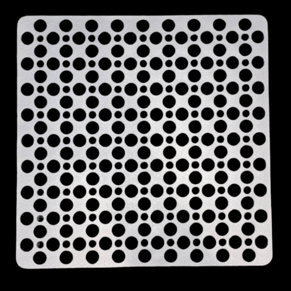 grey shower mat