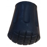 Black Aluminium Hiking Cane Ferrule